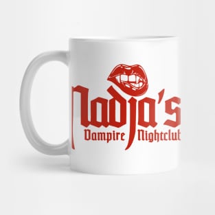 Nadja's Nightclub Red Mug